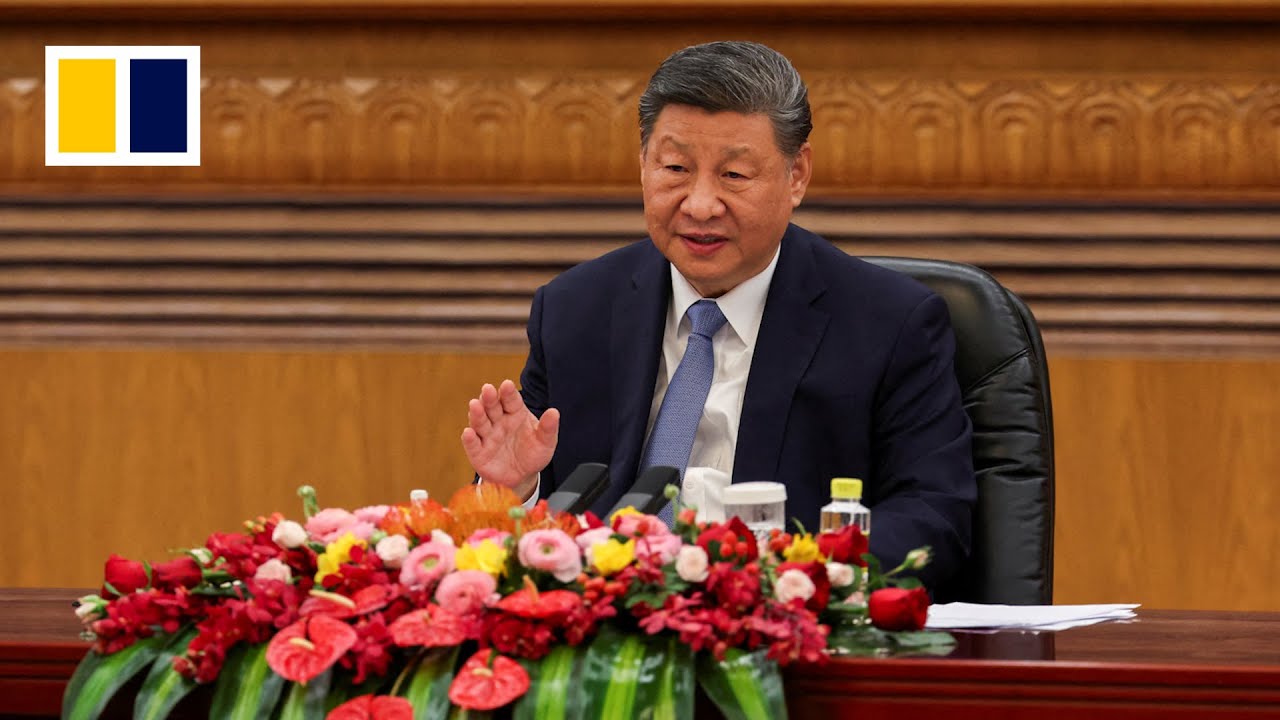 China’s Xi urges foreign firms to resist ‘acts that turn back the wheel of history’