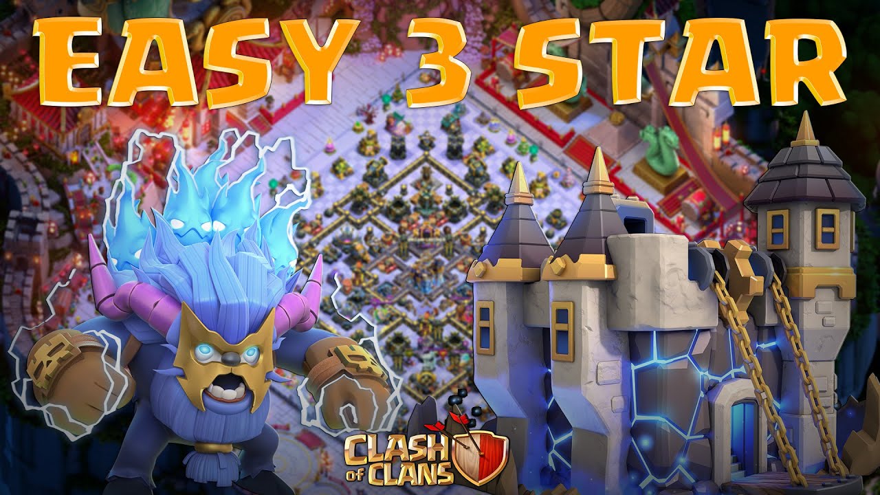TH18 Elite War Attack — Super Yeti Smash Strategy Explained 