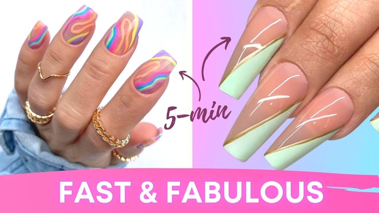 NEW Abstract Nail Art | Nail Art 2021