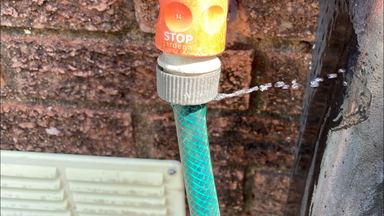 Simple fix - garden hose pipe tap connector repair #hose #repair #drip #tap #connector #leak #water
