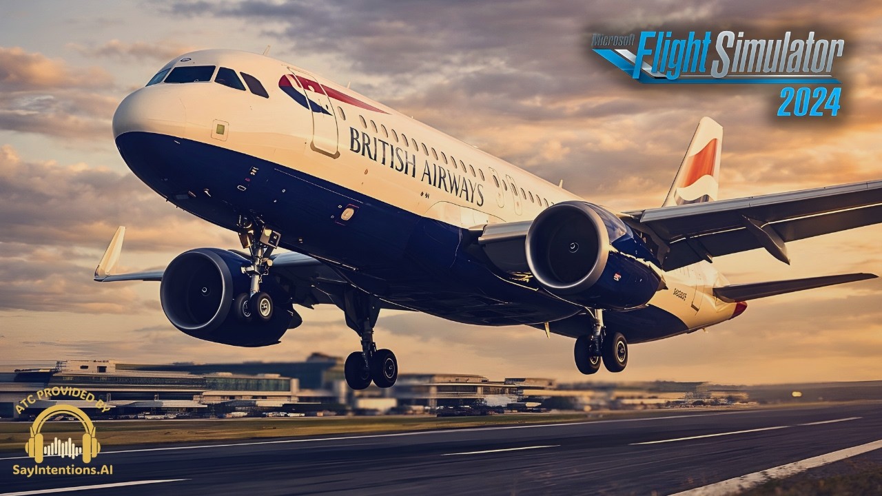 Ultra Realistic A320 Departure from Gatwick – MSFS 2024