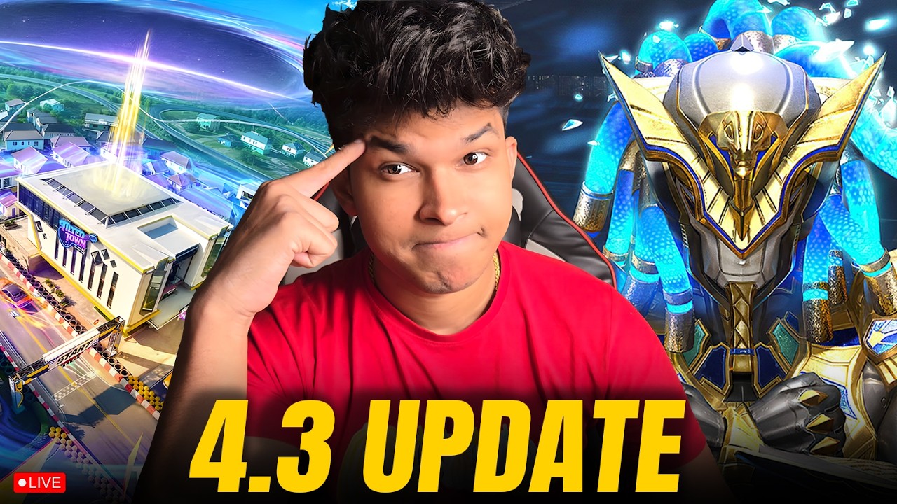 50 KILLS? 4.3 UPDATE  |  4.3 UPDATE BGMI LIVE | BGMI NEW UPDATE 4.3☠️SAMSUNG,A3,A5,A6,A7,J2,J5,J7,S5