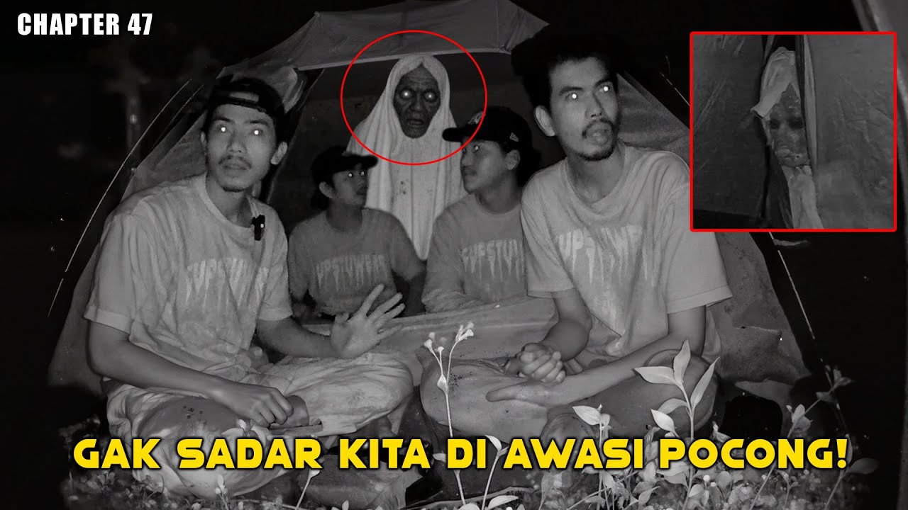 SEMALAMAN TANPA CAHAYA! POCONG BERDATANGAN SEMAKIN DEKAT,CAMPING DI SARANG POCONG HITAM!Part 47