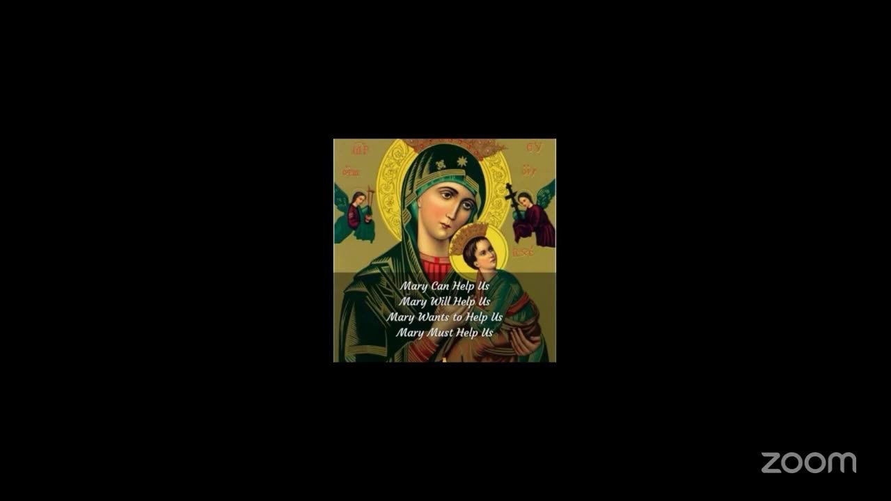 Divine mercy hour (Reflection on Diary 35-Sr Faustina) & Mother of Perpetual Help Chaplet
