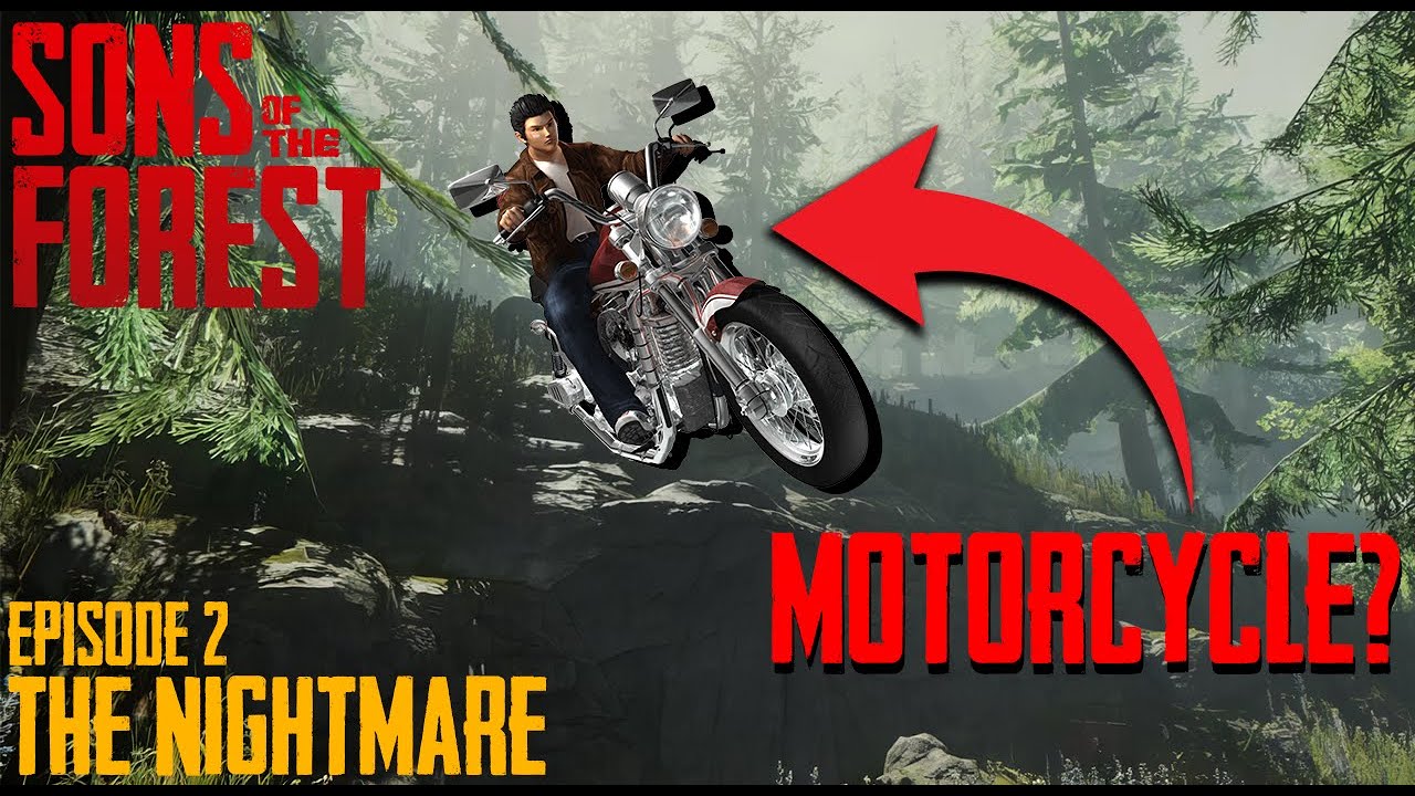I found a motorcycle in Sons of the Forest 
