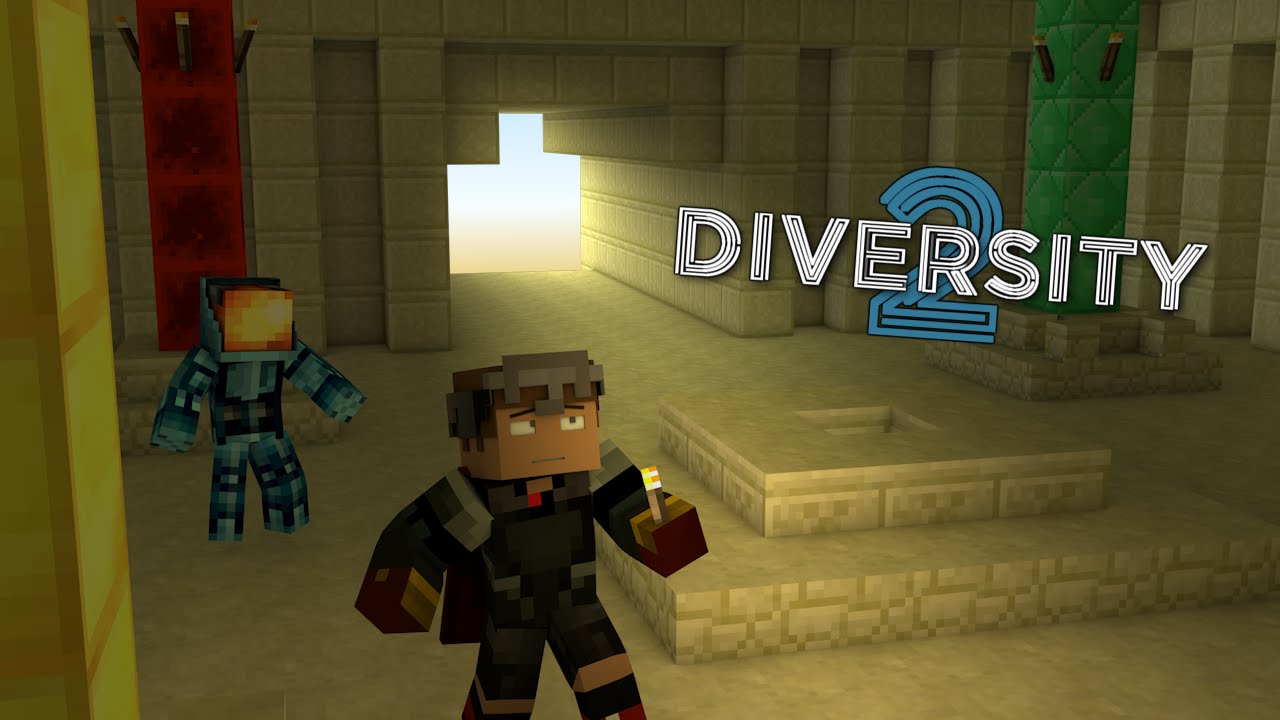 Minecraft 1.8 | STEVE IS DEAD!? ESCAPE from Pharoah's Tomb! (Minecraft Diversity 2)