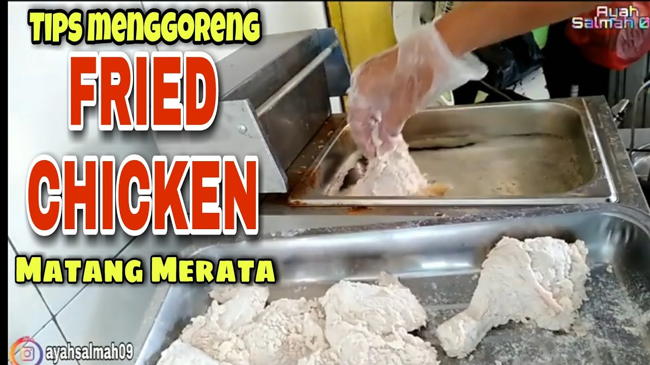 CARA JITU FRIED CHICKEN MATANG MERATA