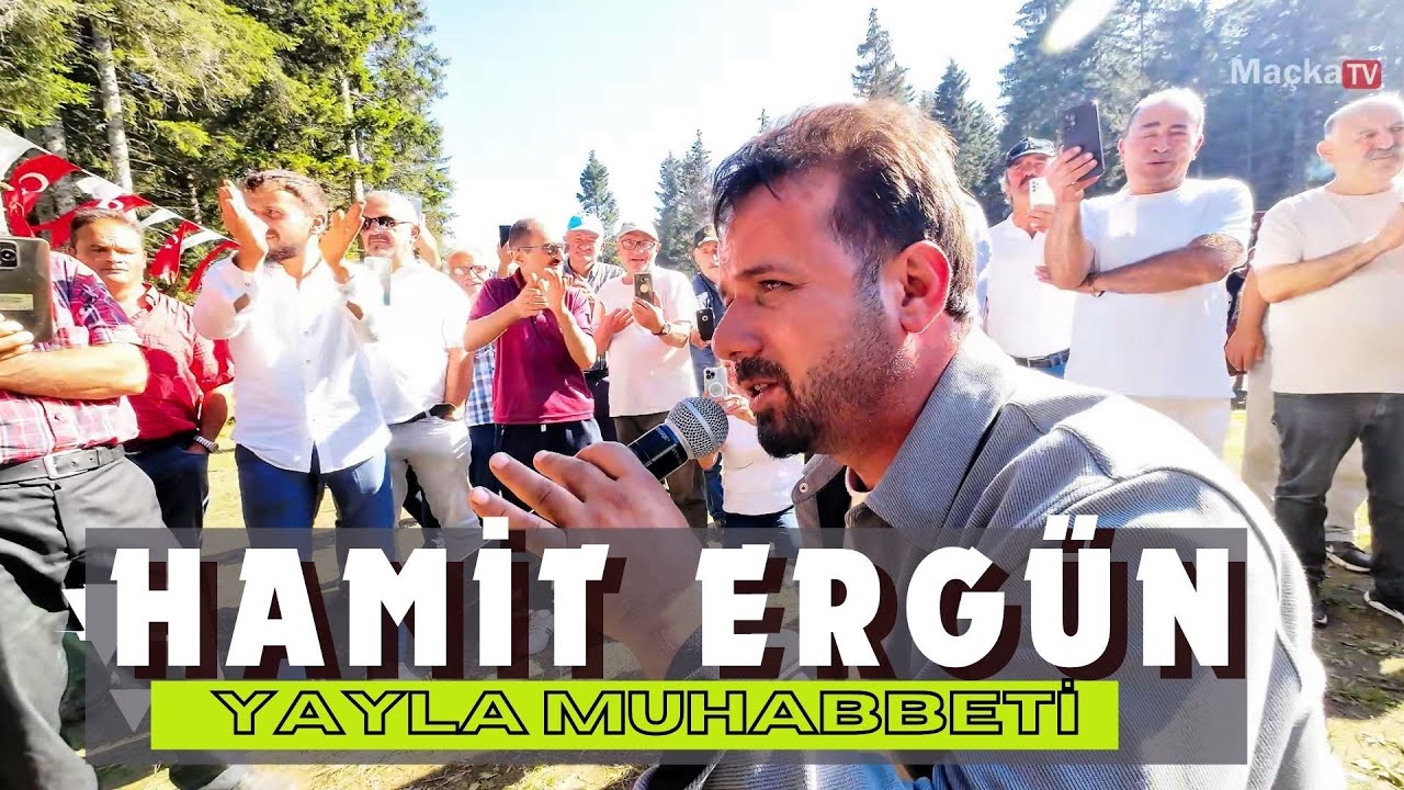 Hamit Ergün yayla şenliğinde izleyenleri böyle coşturdu