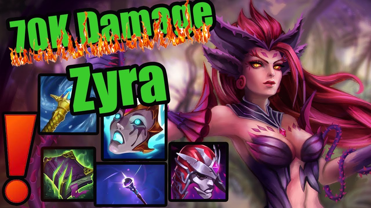 2023 BEST ZYRA BUILD I Zyra God Tier Plants Damage Guid League of Legends Season 13 Best Items Carry