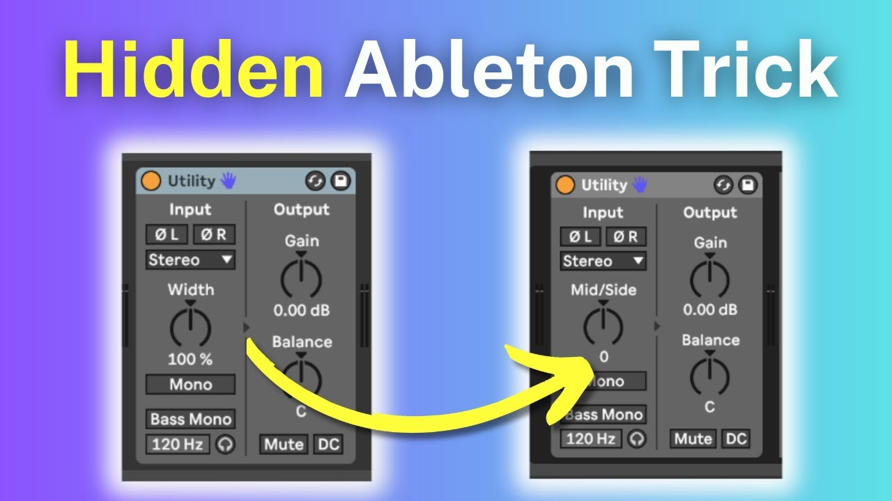 The FREE Ableton Mid/Side Trick You Didn’t Know You Needed (Under 3 Min)