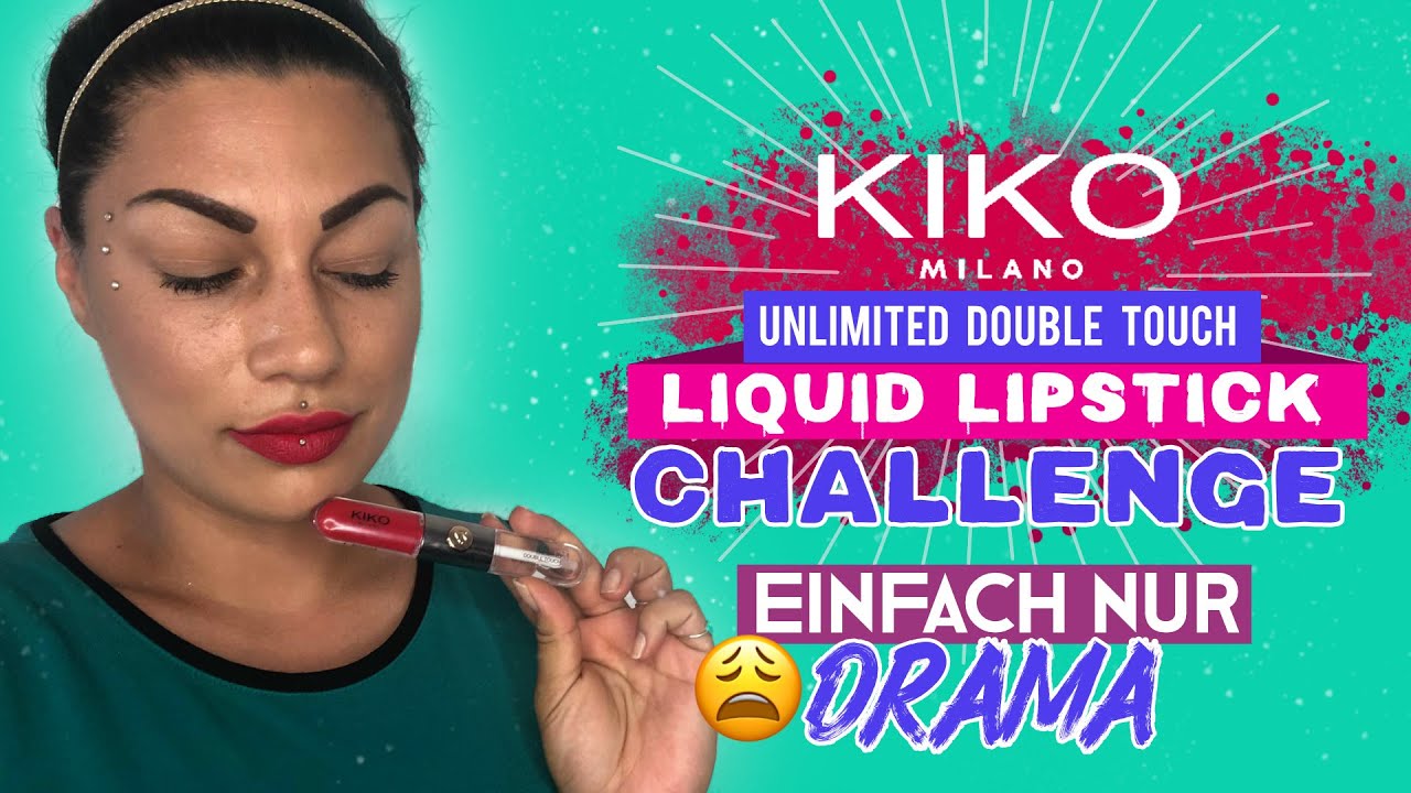 Özlems Liquid Lipstick Challenge - Kiko Unlimited Double Touch Review