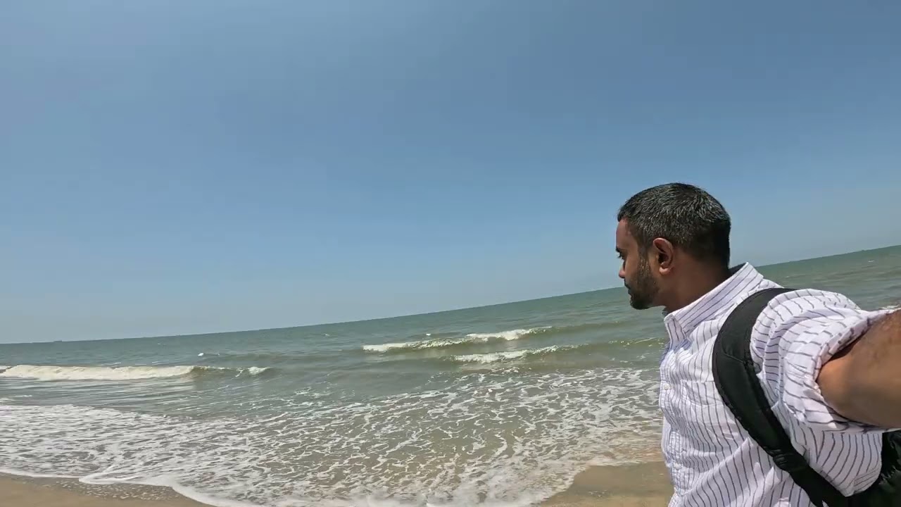 Puthuvype Beach, Kochi | Kerala | Arabian Sea | Sea Sounds | Go Tropical 🌴☀️