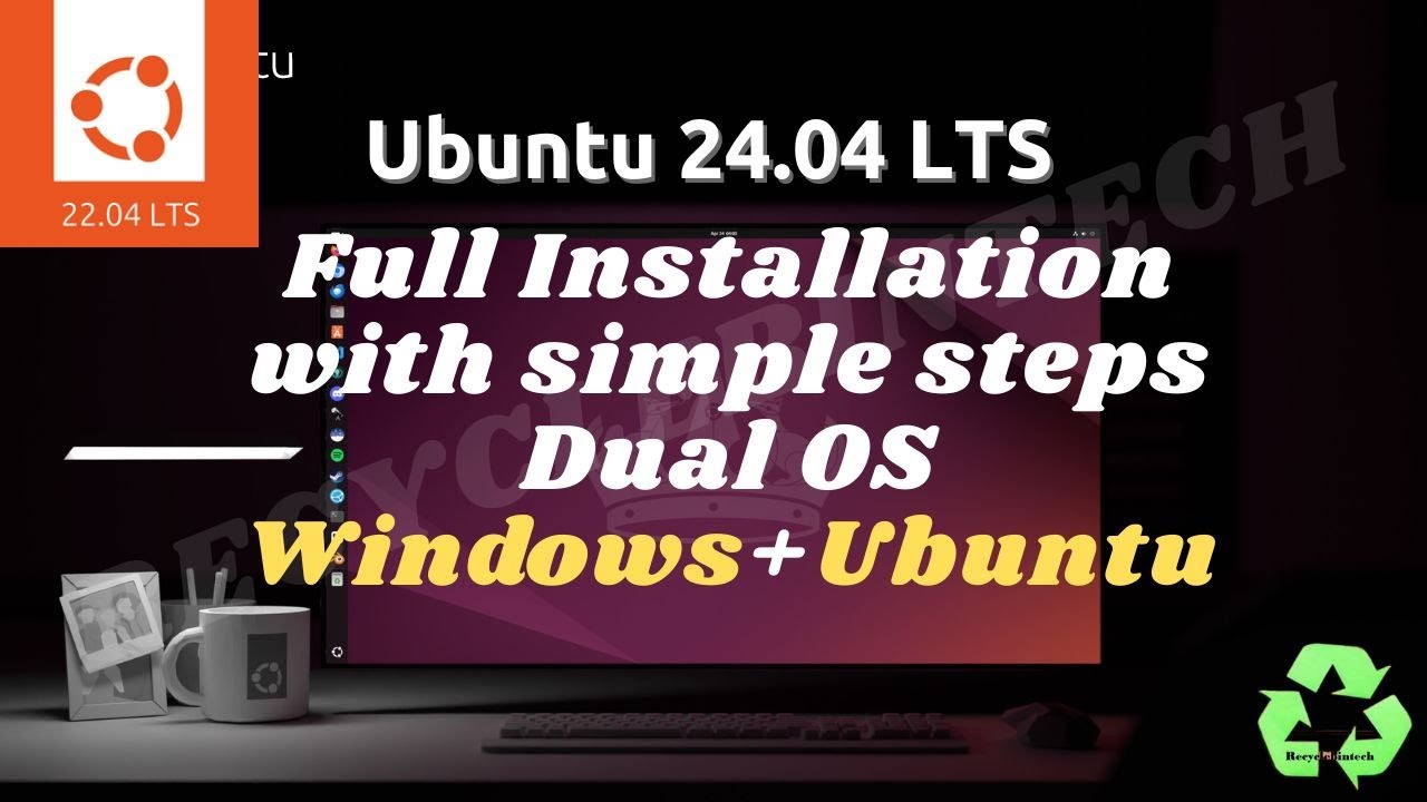How to Install ubuntu on windows 10  or 11 24.04 || Dual OS || Simple steps