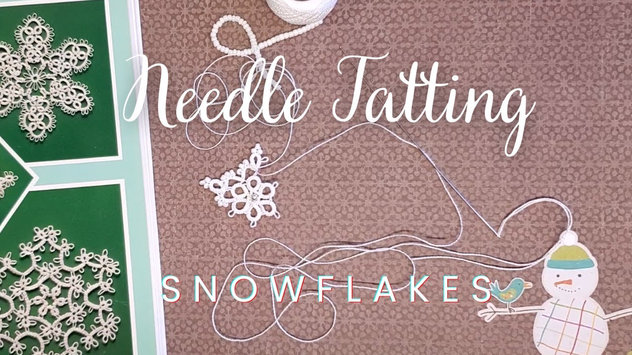 Needle Tatting Snowflakes