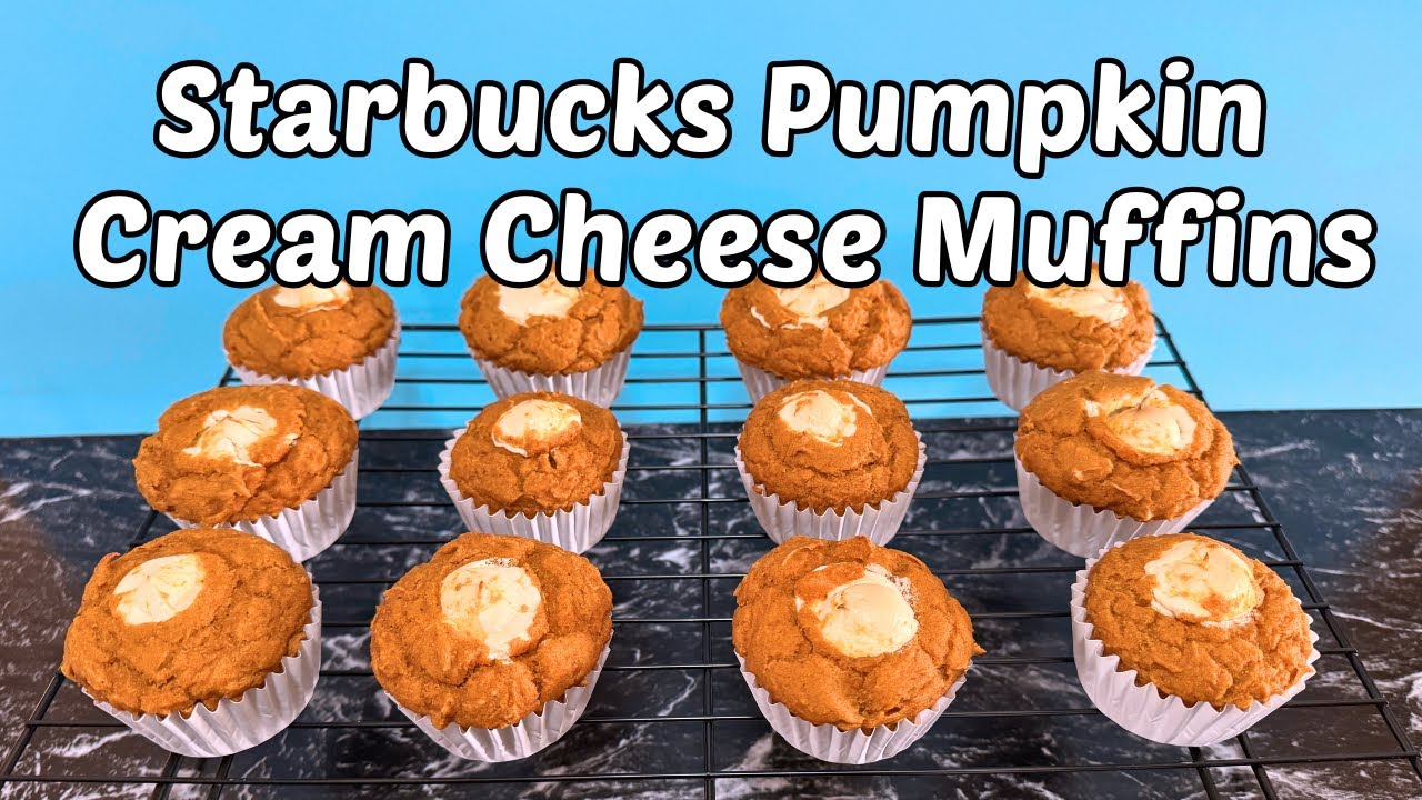 Recipe Review of Starbucks Pumpkin Cream Cheese Muffins from 100k Recipes