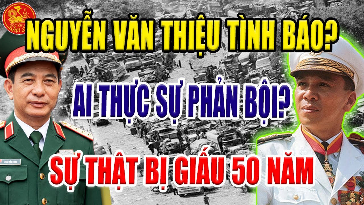 BÍ MẬT ĐỘNG TRỜI: NGUYỄN VĂN THIỆU LÀ TÌNH BÁO VIỆT CỘNG HAY CHỈ LÀ KẺ PHẢN BỘI? | Góc Khuất Việt Sử