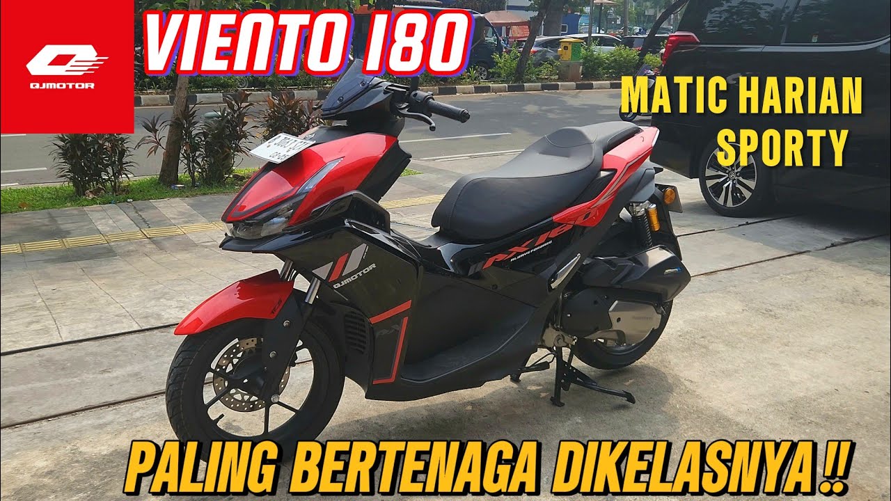 [REVIEW MOTOR] QJ MOTOR Viento 180 Indonesia | Matic Sporty Dari Cina!!