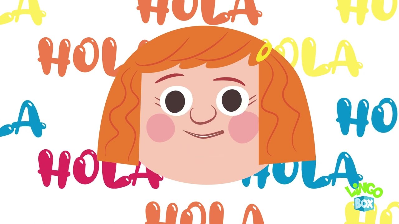 Hola Hola song! Spanish Hola Greetings song!  Canción en español para niños