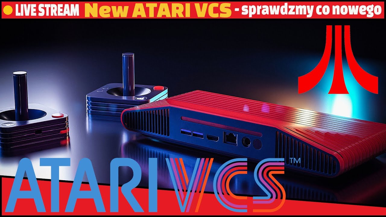 LIVE - New ATARI VCS - Sprawdzmy co nowego?  #atari #atarivcs #retro