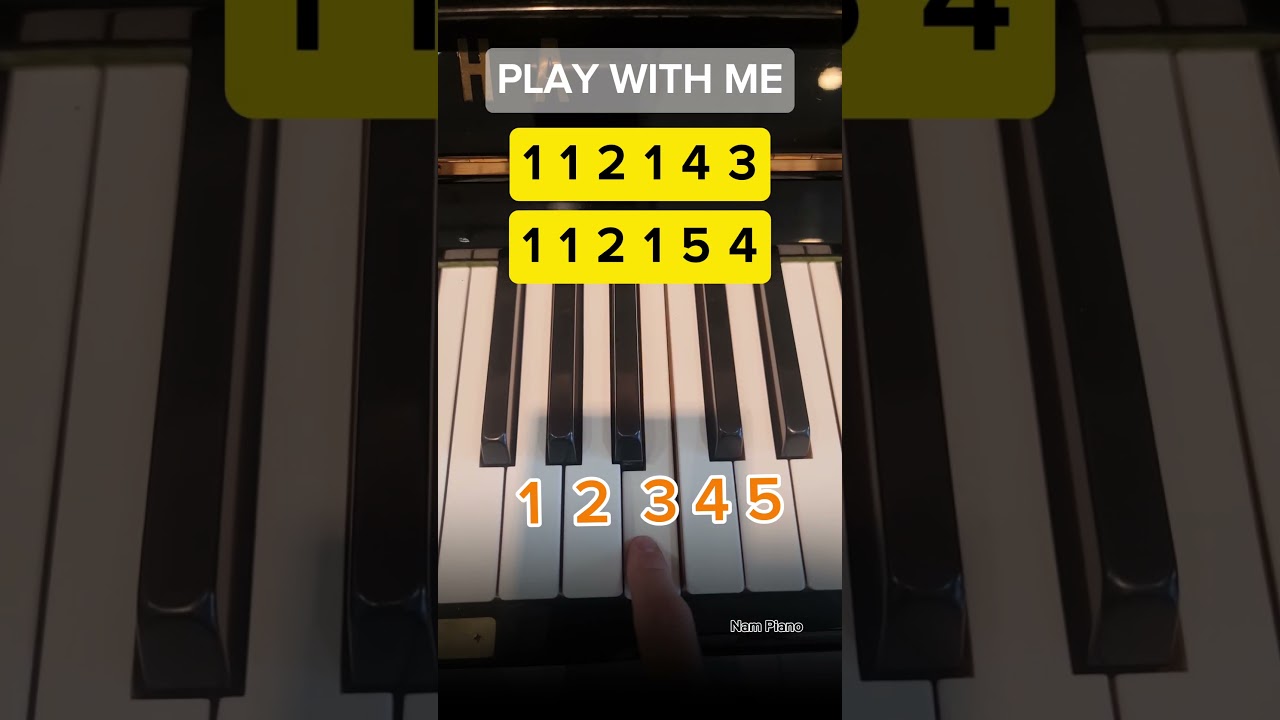 Happy Birthday To You Piano | Đánh Đàn Piano Theo Số | Piano Tutorial 