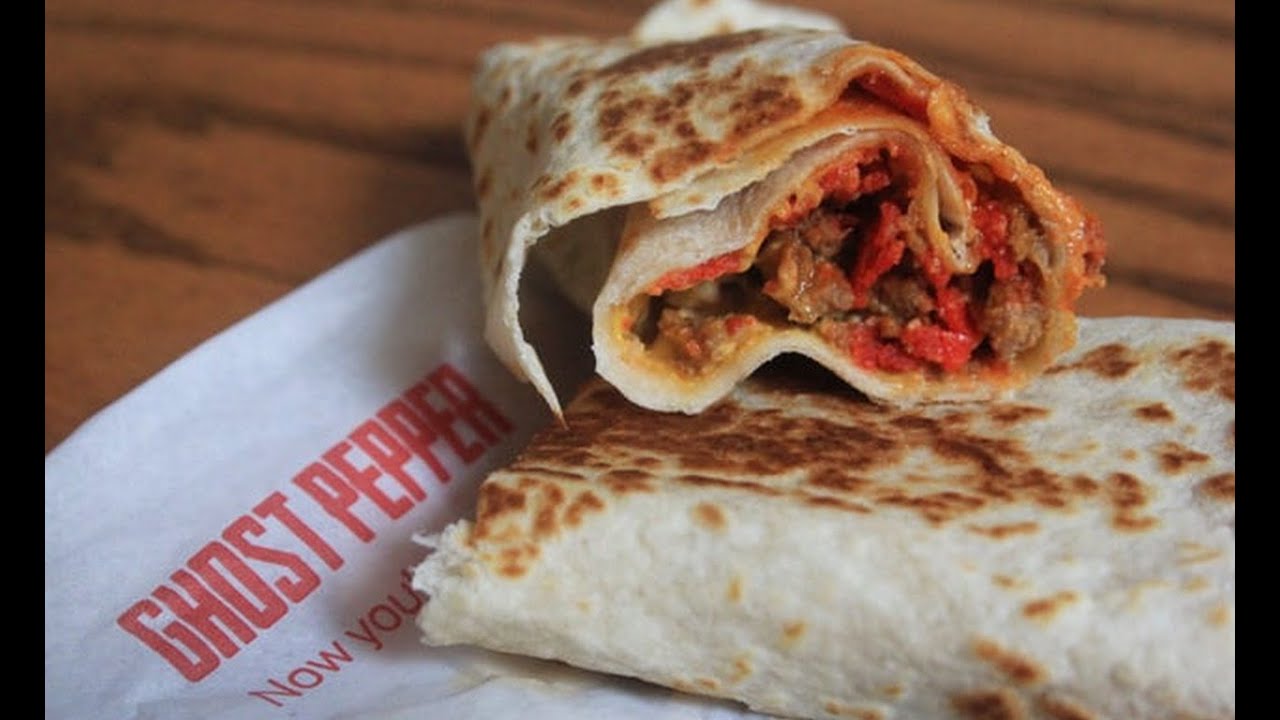 Taco Bell Fiery Ghost Pepper Dare Devil Loaded Griller