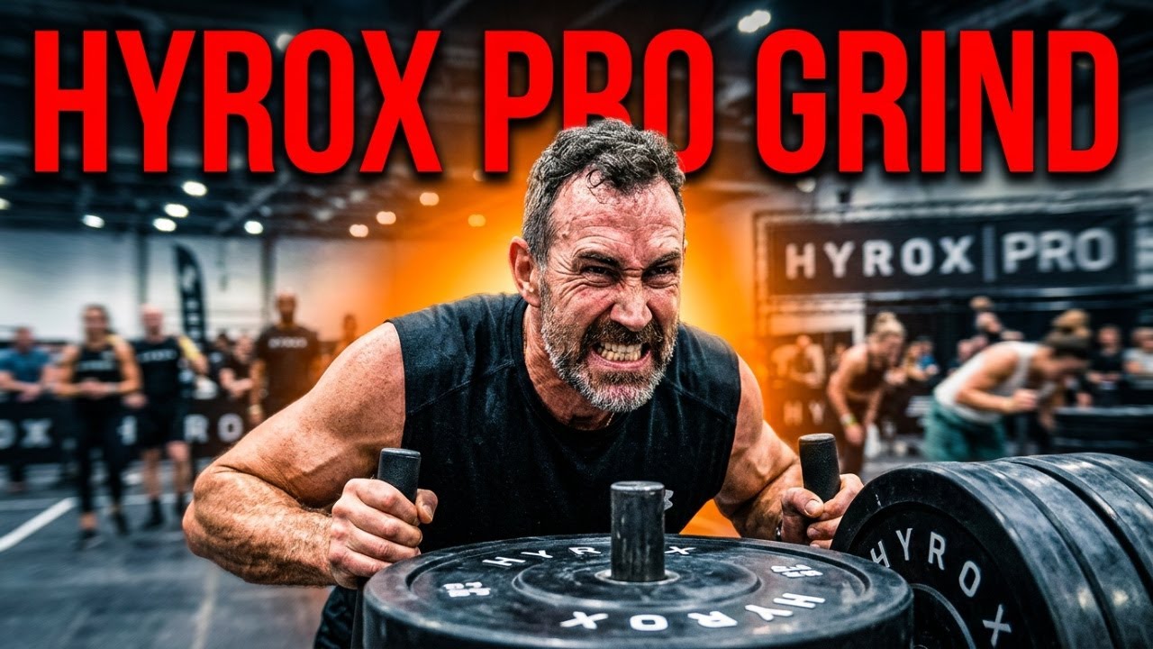 HYROX Pro Solo Debut | Sled Pushes, Rowing and Complete Exhaustion 