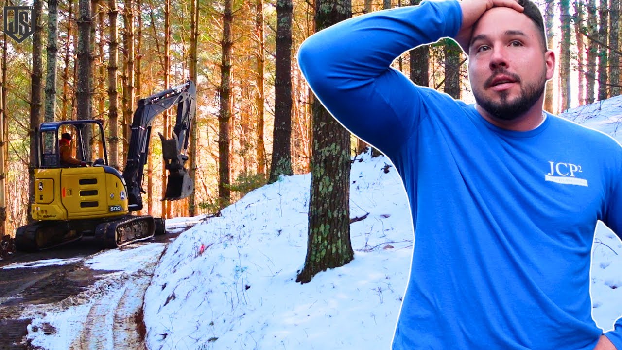 Snowy Roads Slowing Our Job Down | Tree Removals & Taking Job Deposits