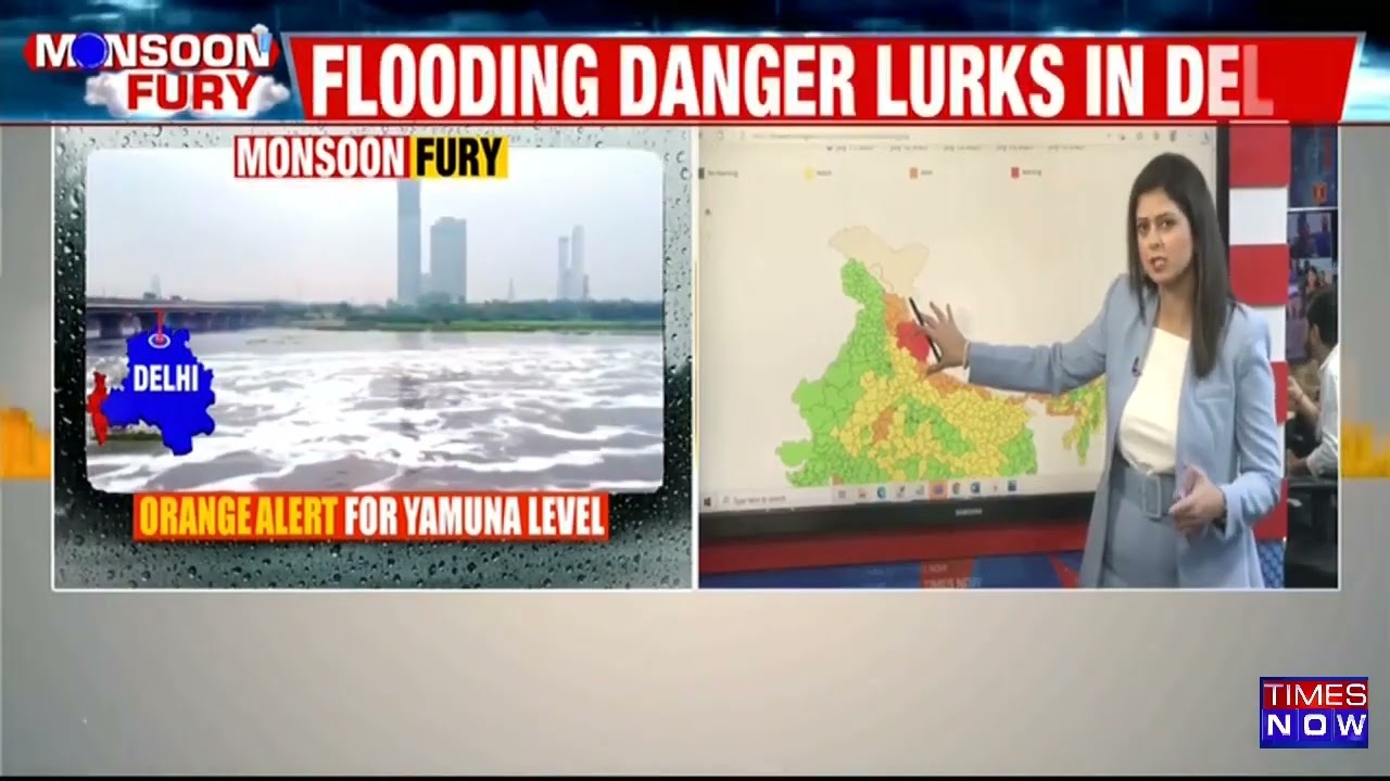 IMD Issued Red Alert for Himachal, Yellow Alert for Delhi | Monsoon 2023