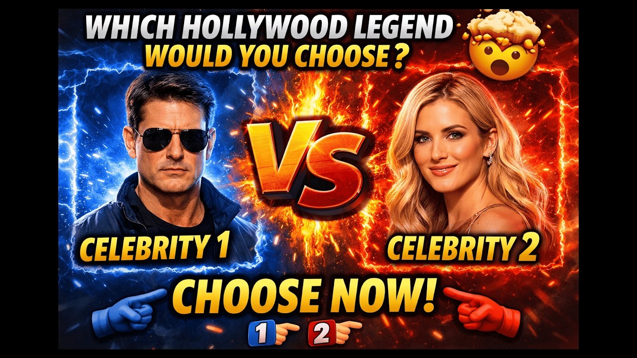Which Hollywood Legend Would You Choose? 🤯 Ultimate Celebrity Battle!
