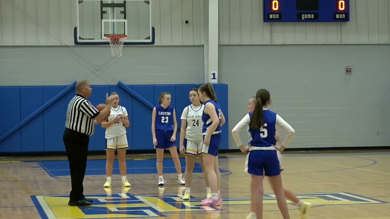 Caston at Triton - 7th Grade Middle School Girls Basketball 🏀 2-20-2025