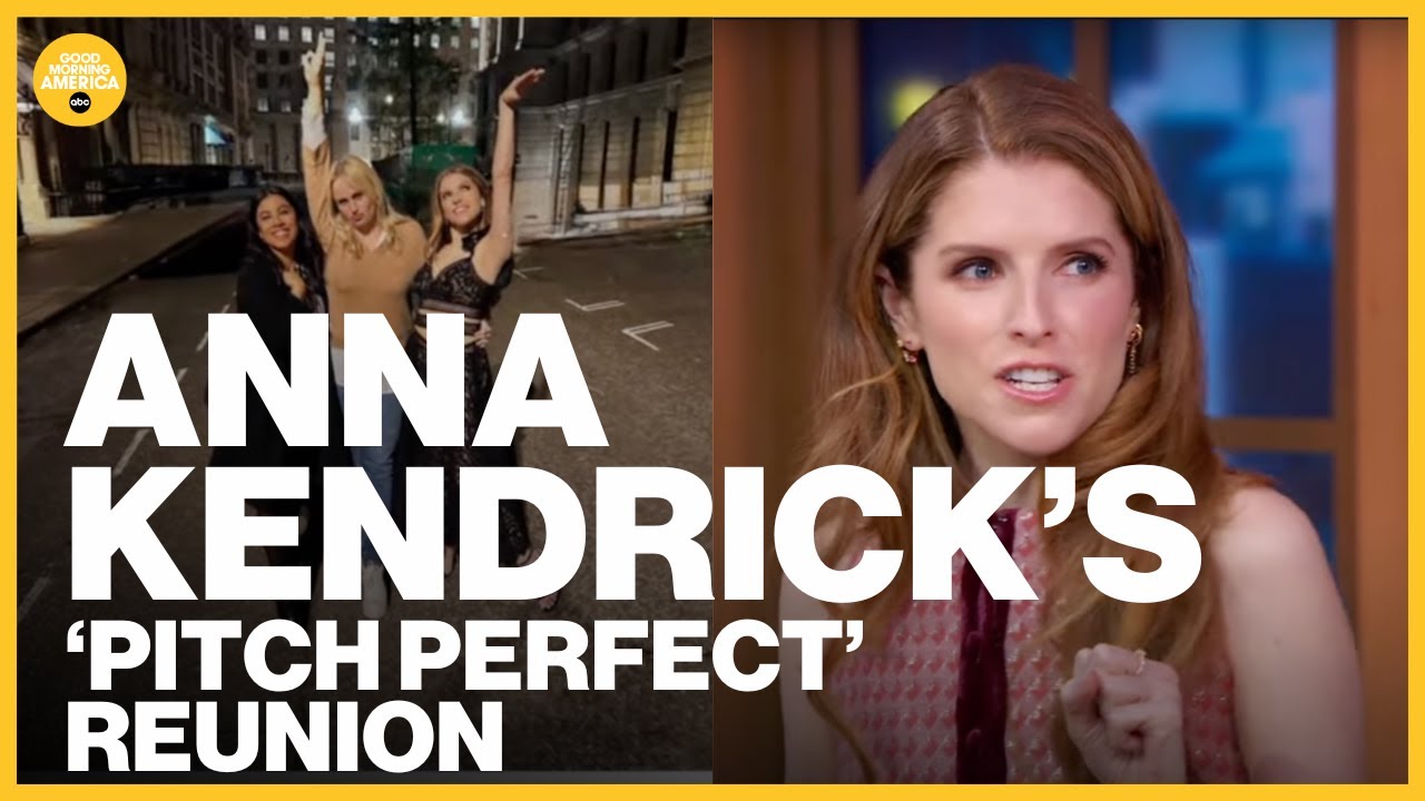 Anna Kendrick's spontaneous ‘Pitch Perfect’ reunion with Rebel Wilson in London | GMA