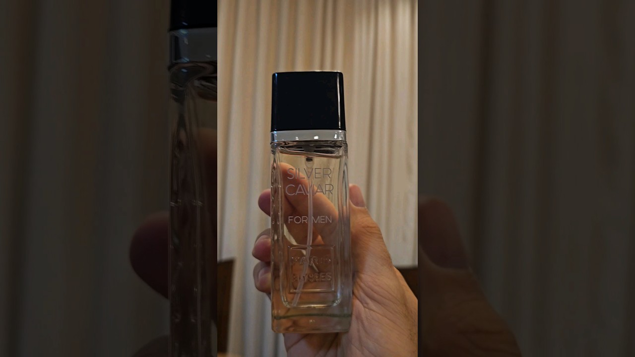 PARIS ELYSEES SILVER CAVIAR PERFUME, INSPIRED BY YSL'S BODY KOUROS #edp #perfumed #perfume