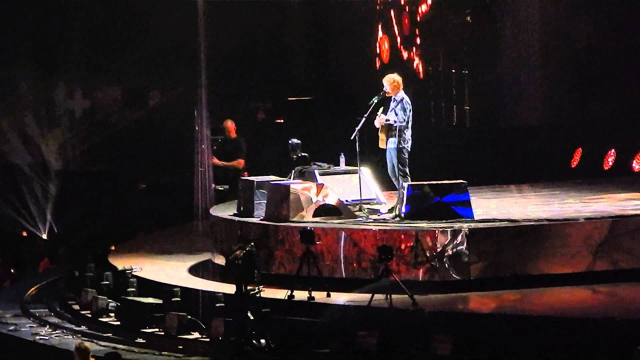 Ed Sheeran- Give Me Love at Wembley 10.07.15