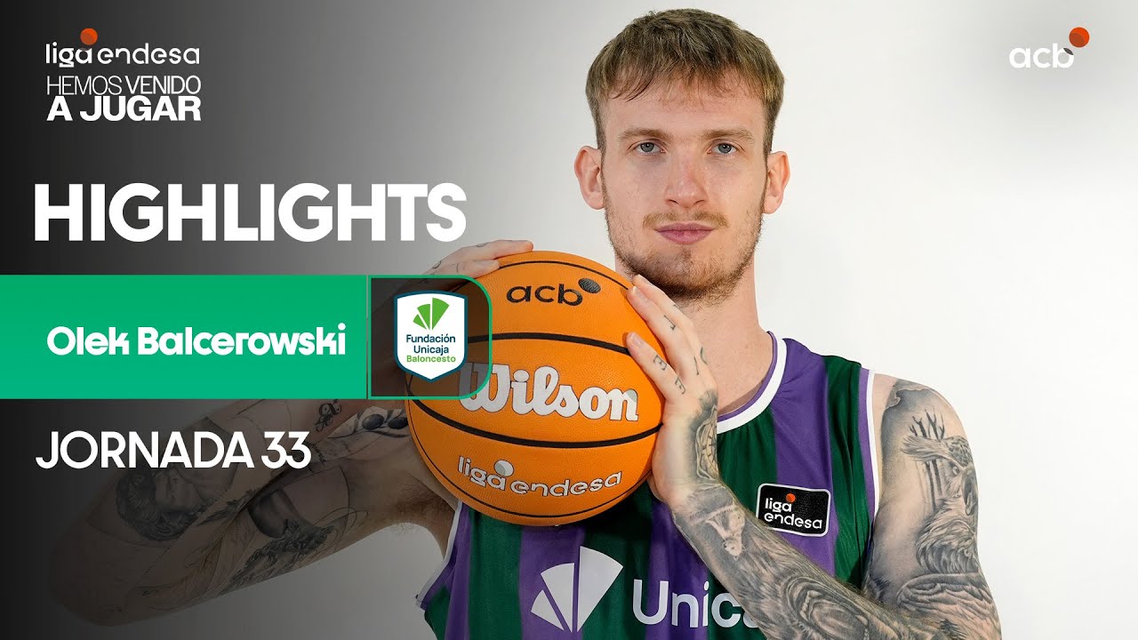 OLEK BALCEROWSKI, gigantesco ante Hiopos Lleida | Liga Endesa 2024-25