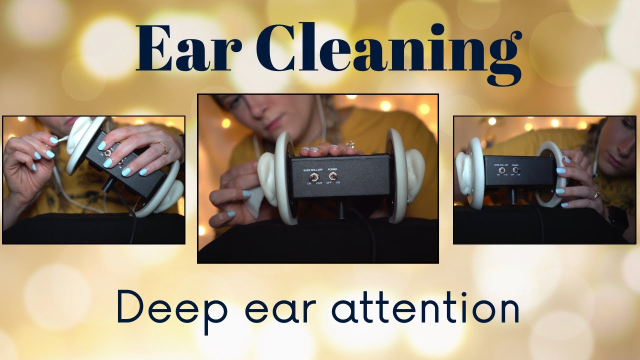 ASMR - Ear Cleaning, High Sensitivity, Deep Ear Attention, Minimal Talking, Semi-Inaudible