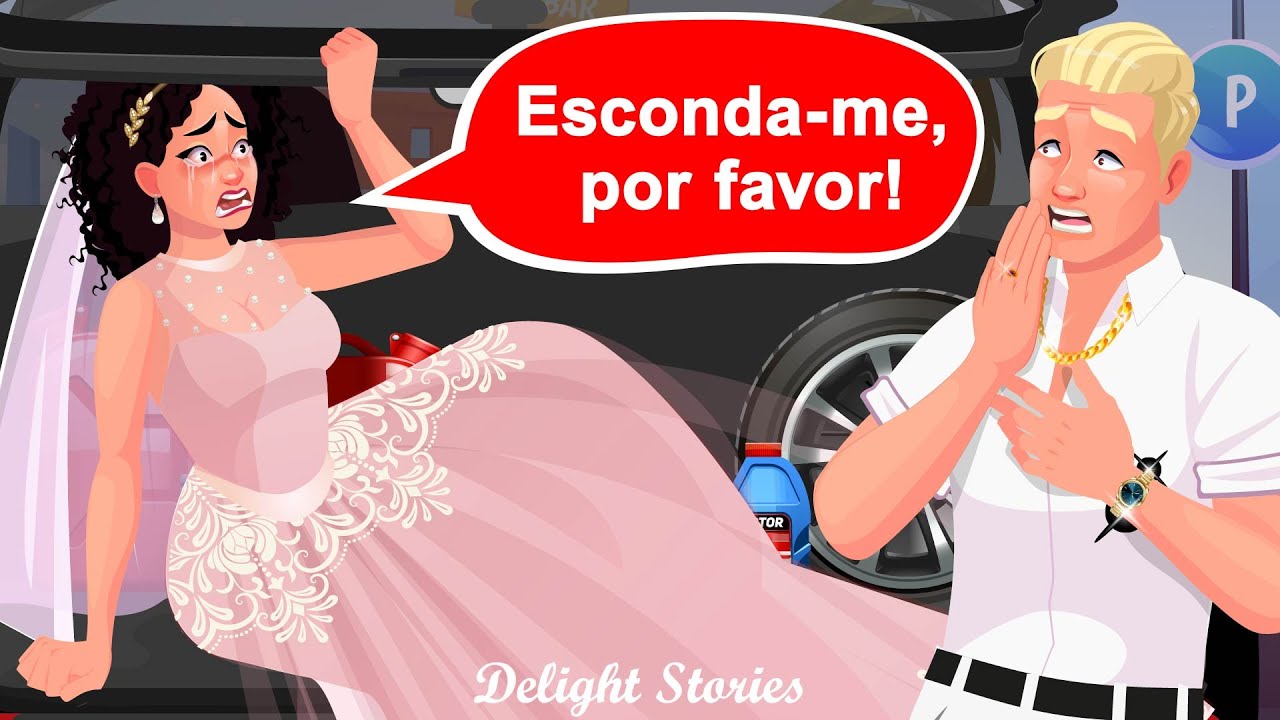 A noiva de um estranho se escondeu no porta-malas do meu carro