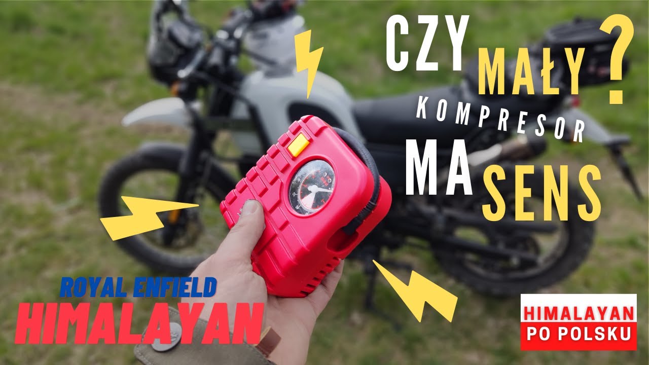Mini kompresor motocyklowy czy ma sens?