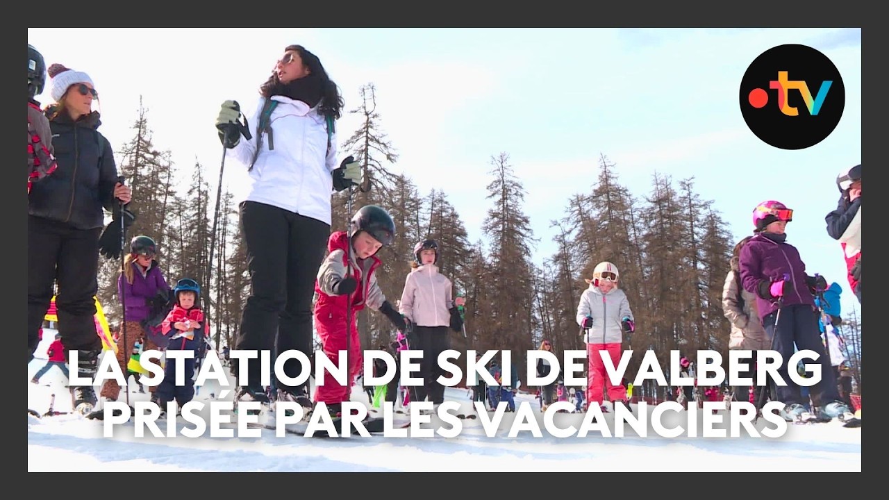 Vacances d'hiver à la montagne : la station de ski de Valberg prisée par les familles