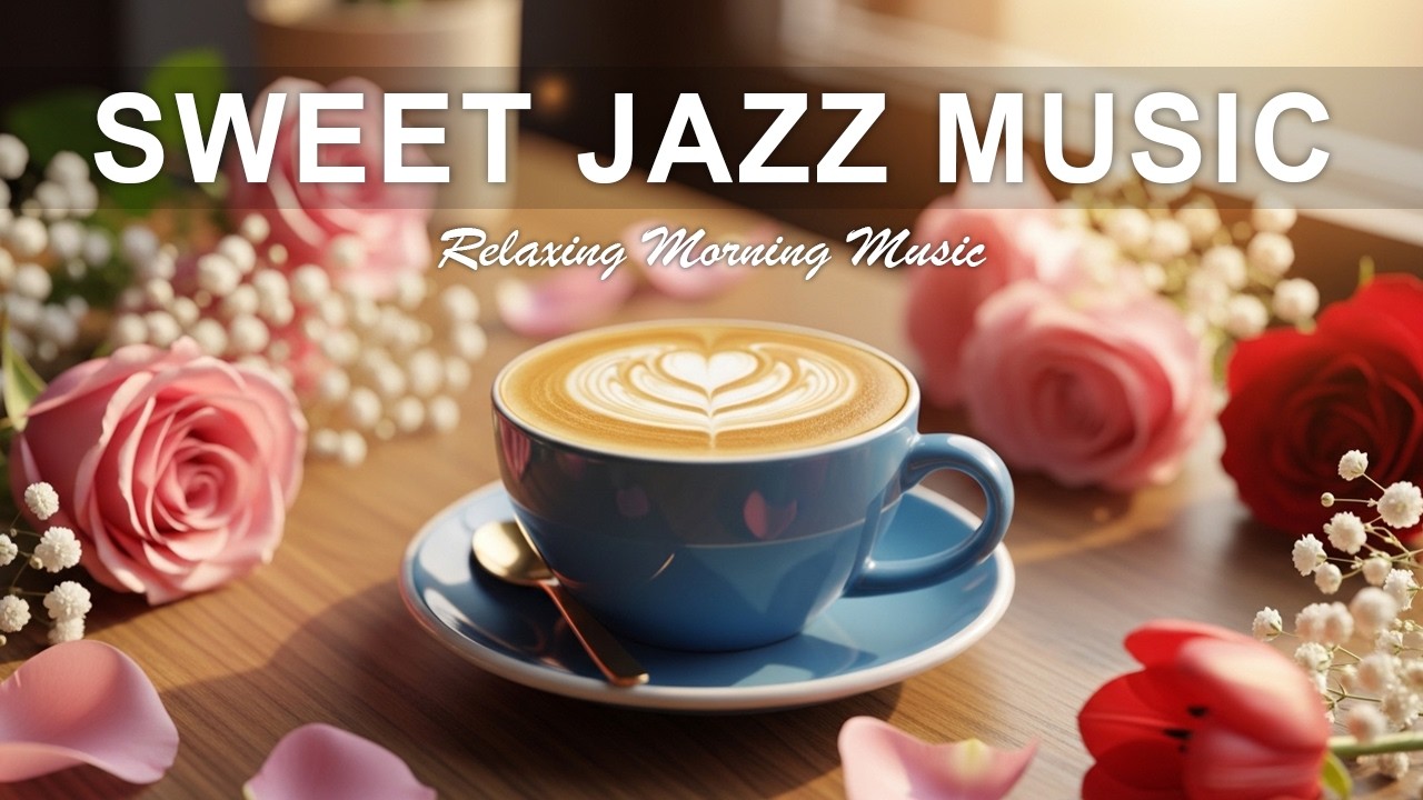 Sweet Jazz Music☕Soft Coffee Jazz - Smooth & Relaxing Jazz for Work, Study & Sleep