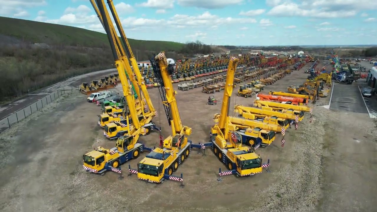 Terry Phipps of Ainscough Crane Hire on supporting crane sales at Ritchie Bros UK 29th March auction
