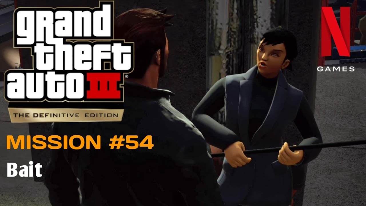 Mission 54. Bait - Asuka Kasen - GTA 3 Definitive Edition (Netflix iOS/Android)
