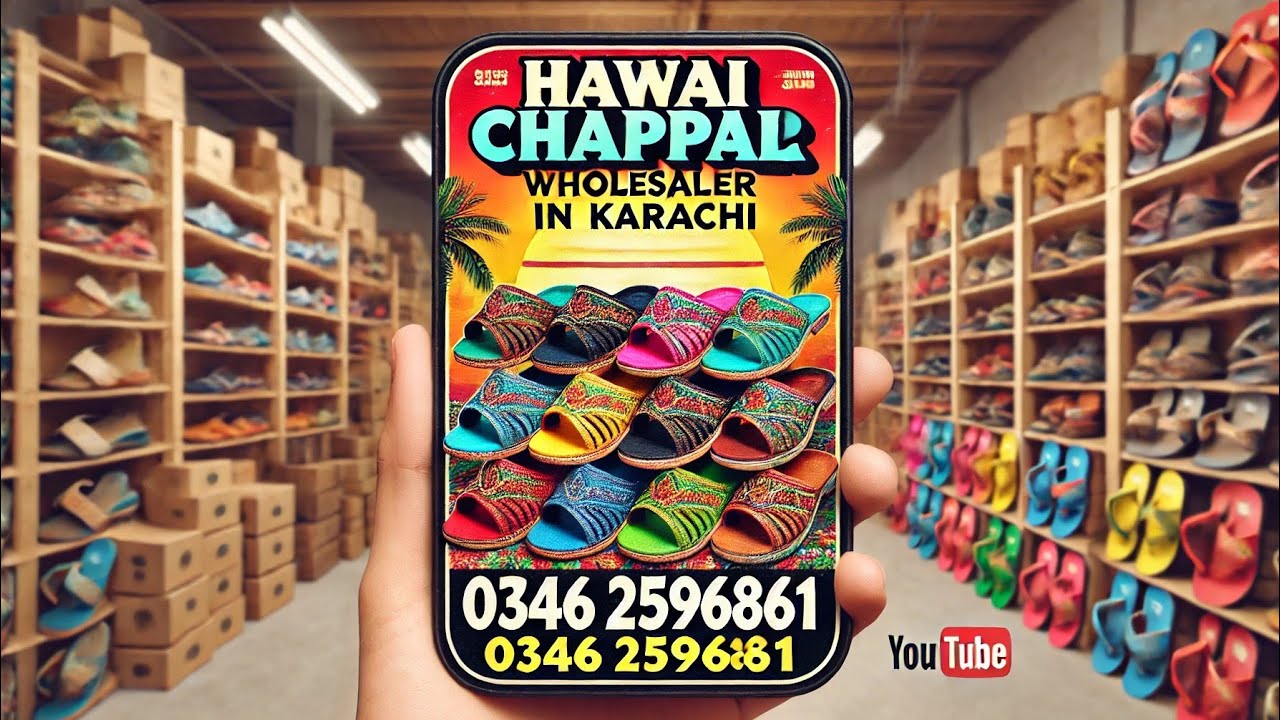 Wholesale Store of Hawai Chappal in Karachi