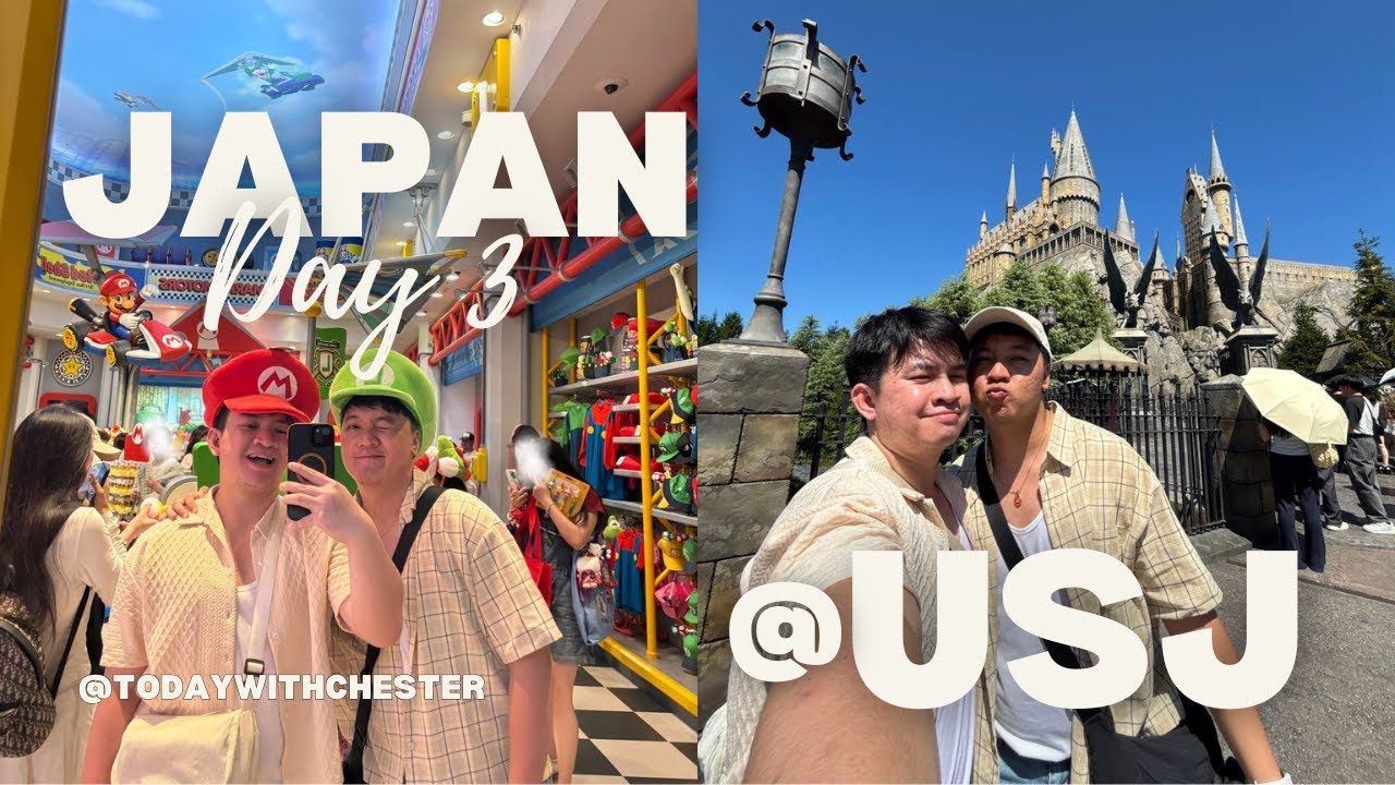 UNIVERSAL STUDIOS JAPAN | Rides, Walks, Experiences | Vlog#012 Japan Day 3