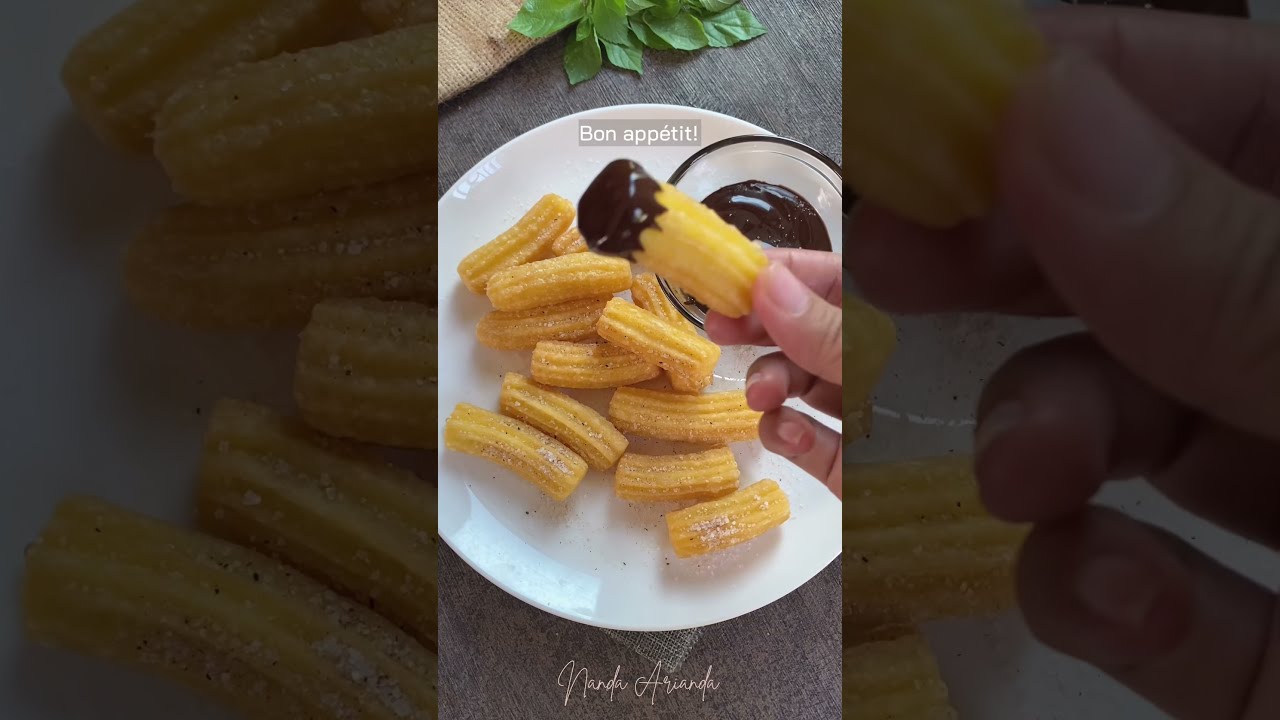 Resep Churros 1 Telur Anti Gagal Kriuk Di Luar Lembut Di Dalam Super Enak!