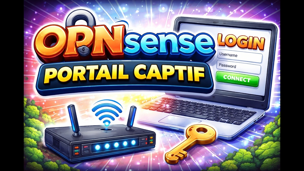 #2 OPNsense : mise en place rapide d’un portail captif sécurisé