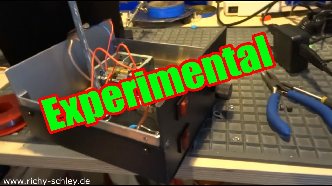 Eigenbau Antennen-Experimentierkasten - DIY antenna experimental box