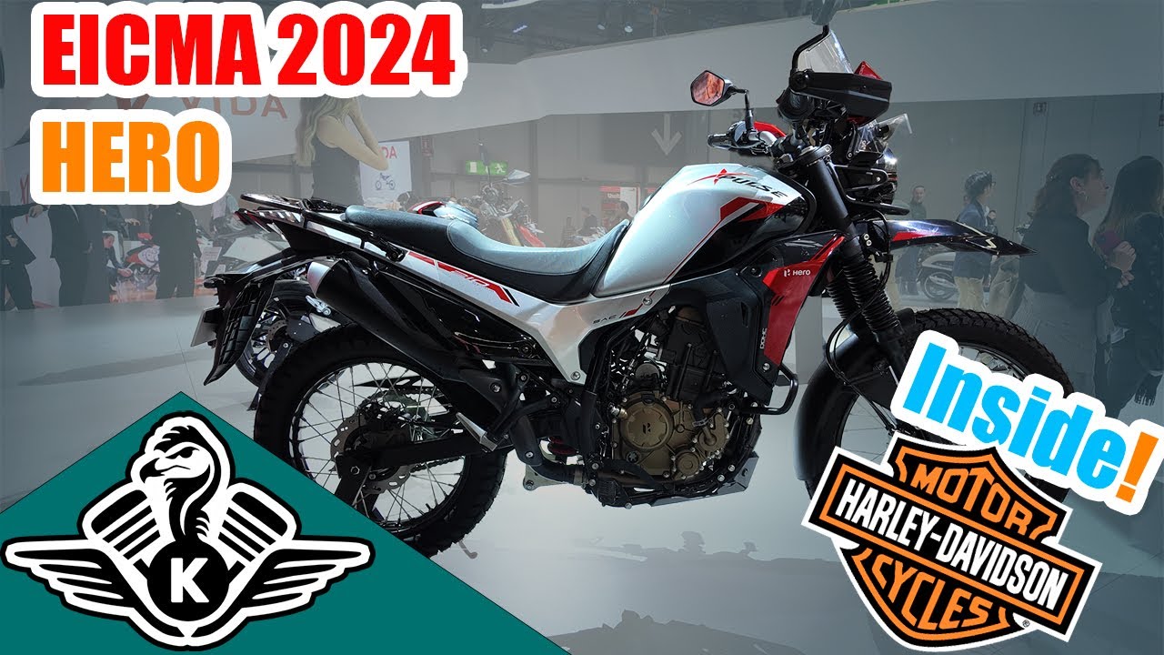 Hero at EICMA 2024 - Top Indian brand comes to Europe for 2025