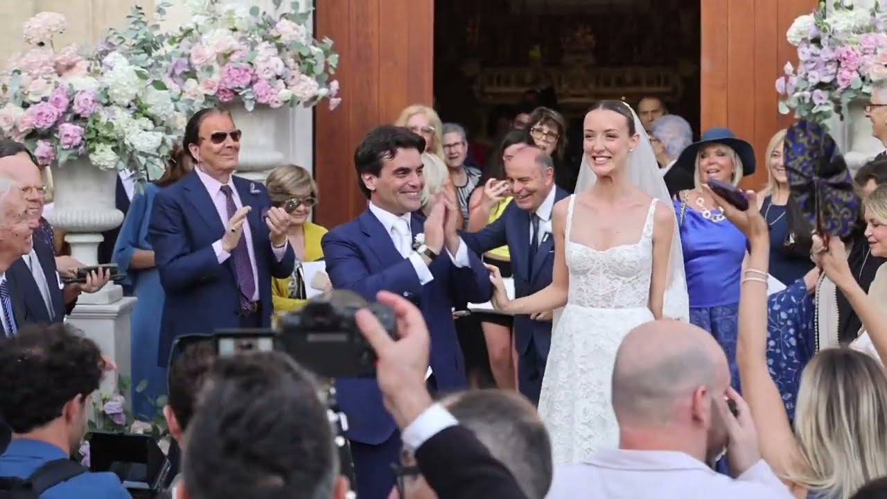 Oria, le nozze di Alessandro (figlio di Bruno Vespa) e Isabella Di Biagio - IL VIDEO
