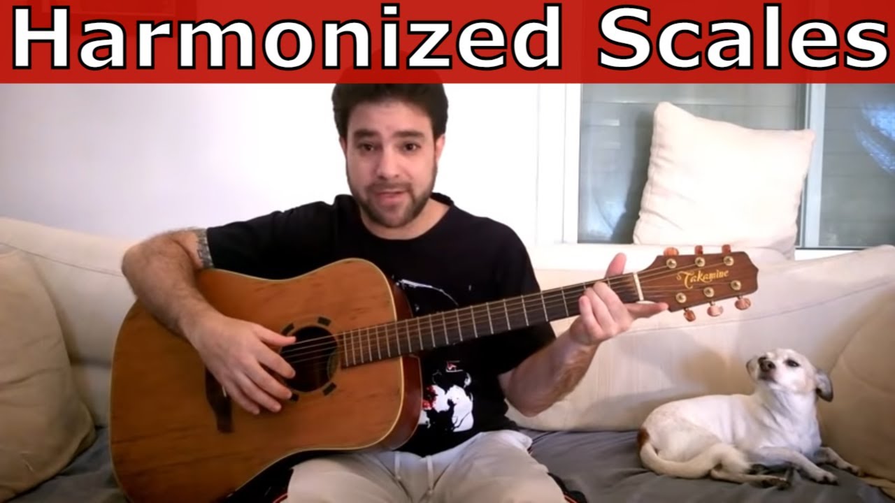 Advanced Fingerstyle: Harmonized Scales - Guitar Lesson Tutorial w/ TAB