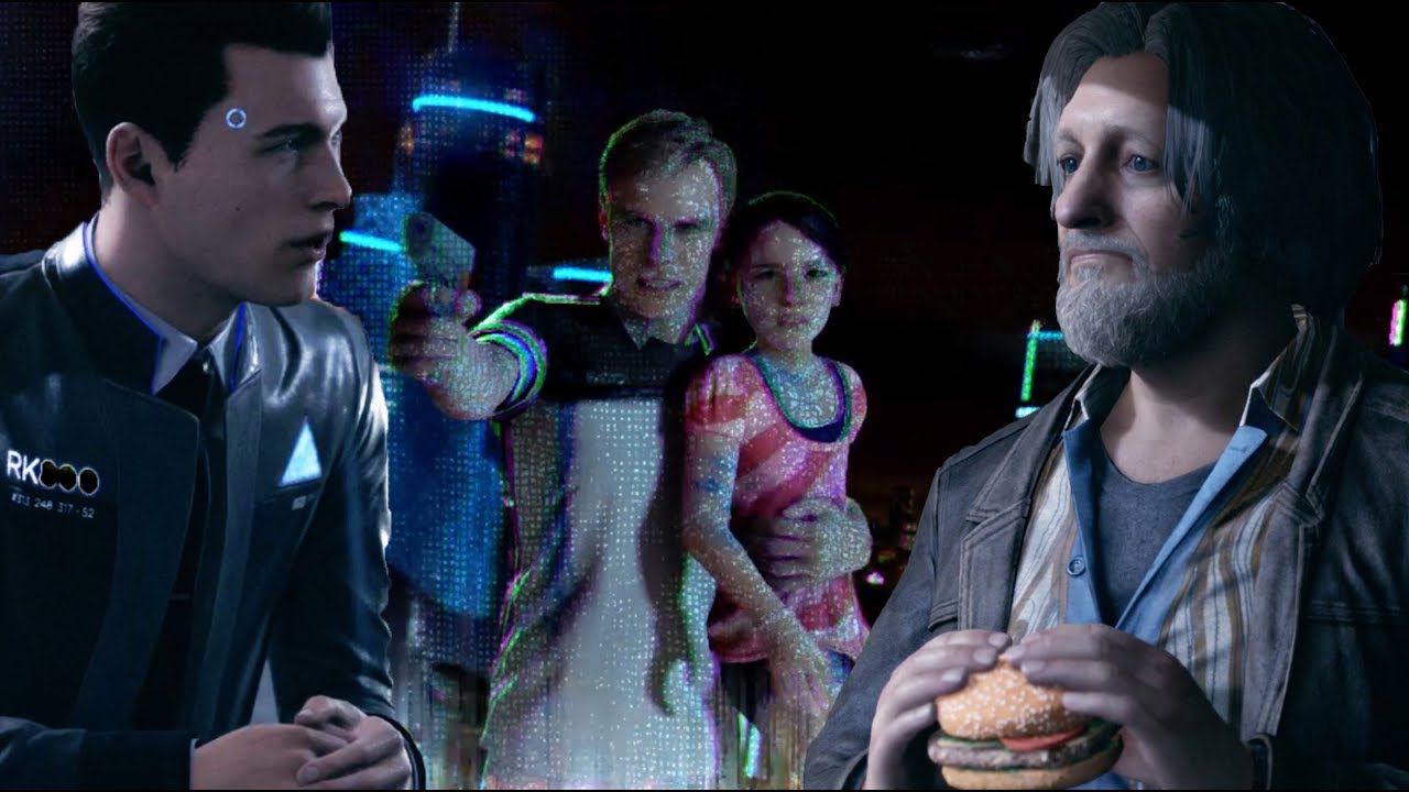 Connor Tells Hank About Emma's Incident -Every Single Choice- Detroit Become Human